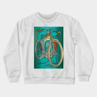 Aqua Carlton Fixed Crewneck Sweatshirt